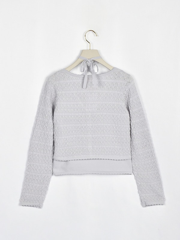 クロスキャミカーデセット 詳細画像 アイスブルー 16