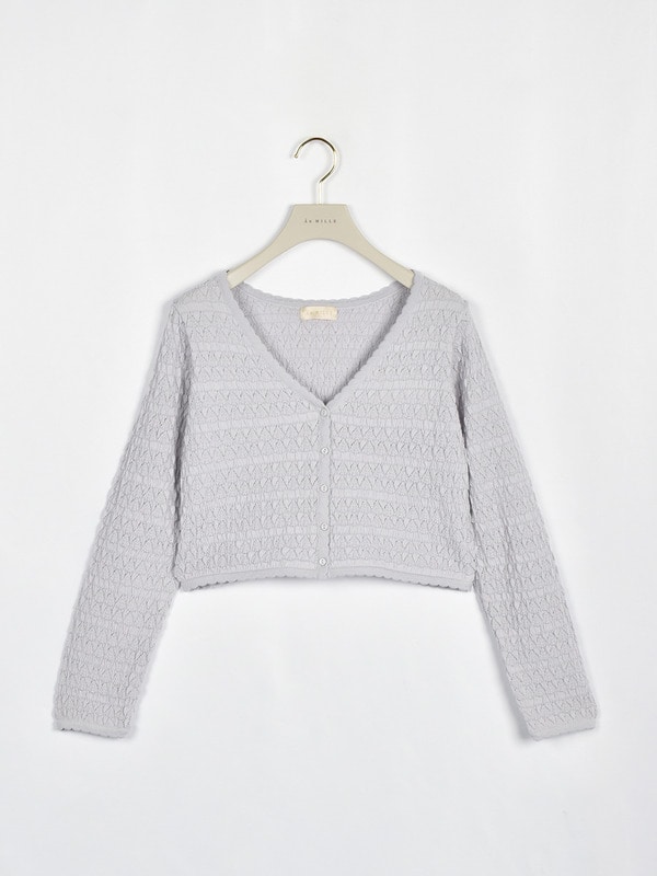 クロスキャミカーデセット 詳細画像 アイスブルー 16