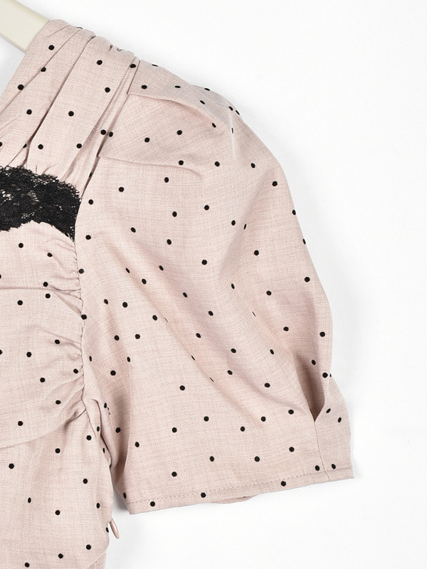 レースラインワンピース 詳細画像 ピンク 16