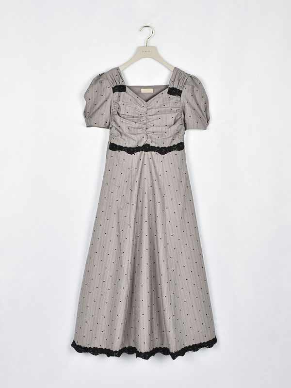 レースラインワンピース 詳細画像 ストライプ 1