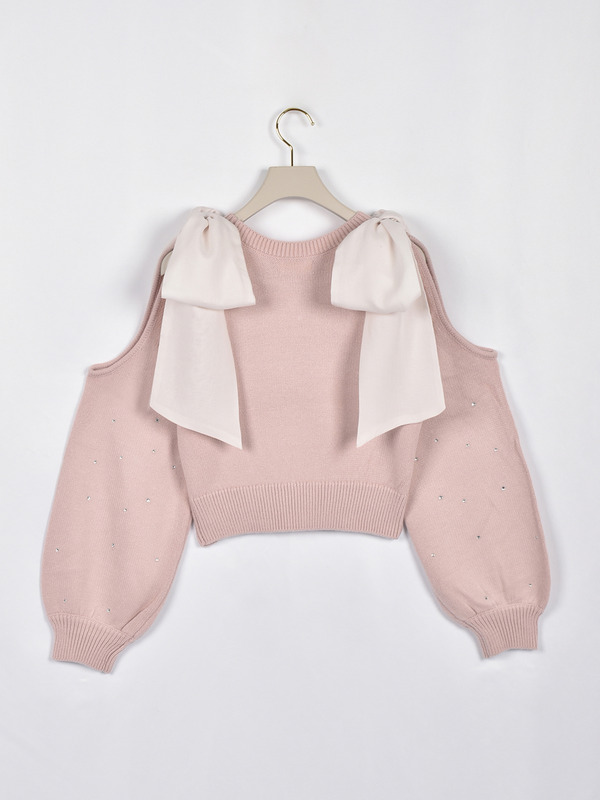 ビッグリボンキラニット 詳細画像 オフホワイト 16