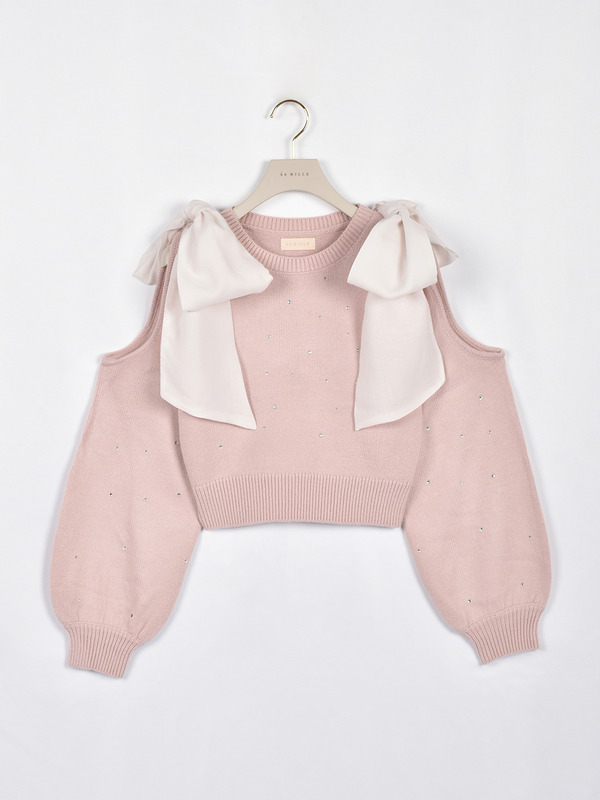 ビッグリボンキラニット 詳細画像 オフホワイト 16