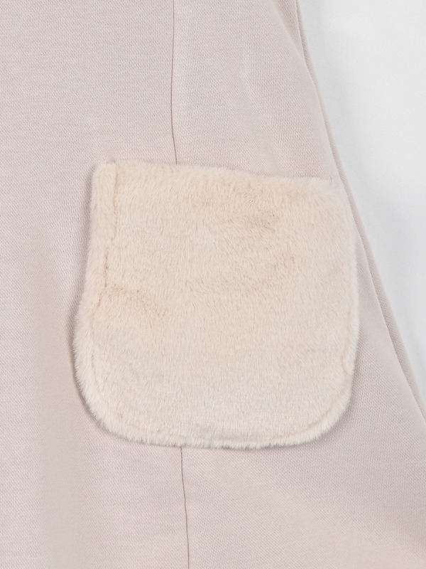 ファーデザインカットソーワンピース 詳細画像 ピンク 16