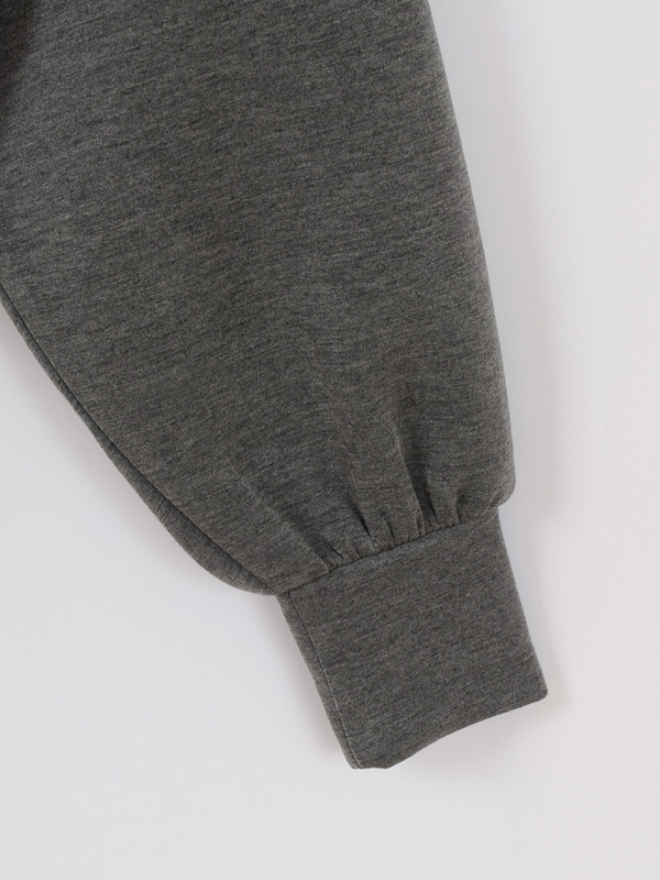 大襟レーススウェット 詳細画像 ホワイト 16