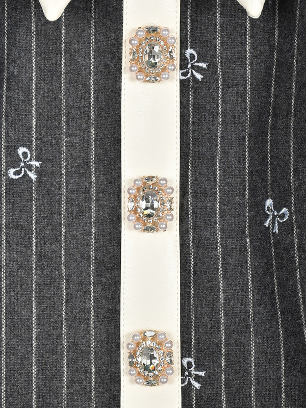 リボンタイワンピース 詳細画像 ストライプ 16