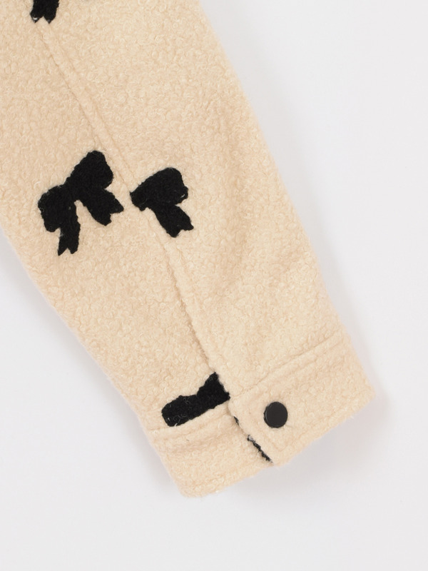 リボンボアジャケット 詳細画像 オフホワイト 16