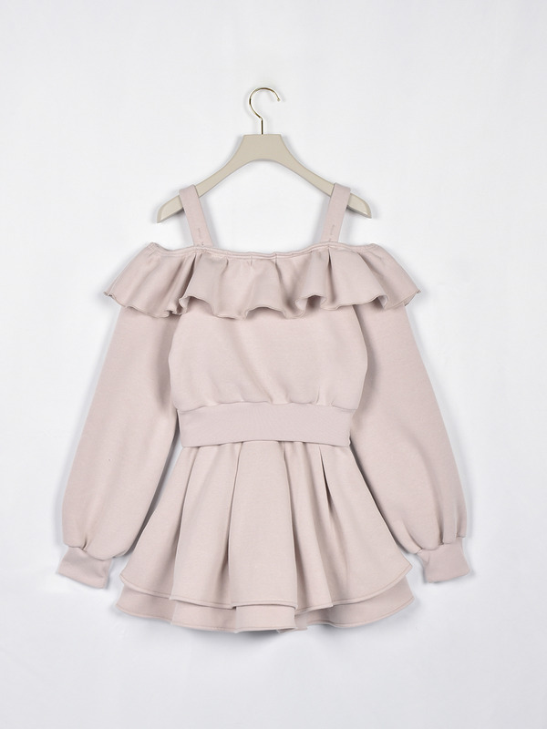 フリルオフショルセットアップ 詳細画像 オフホワイト 16