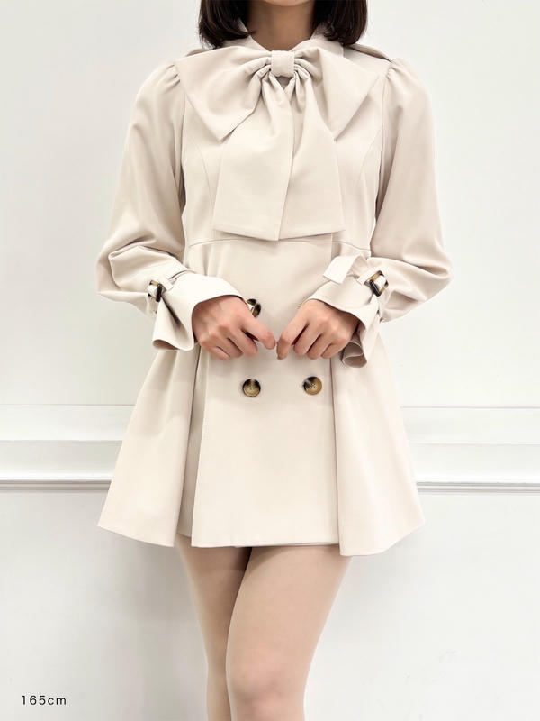 ビッグリボントレンチ 詳細画像 ピンク 16