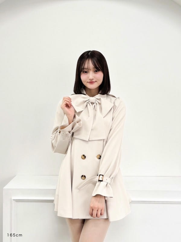 ビッグリボントレンチ 詳細画像 ピンク 16