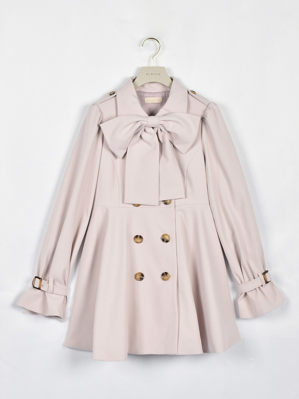 ビッグリボントレンチ 詳細画像 ピンク 1