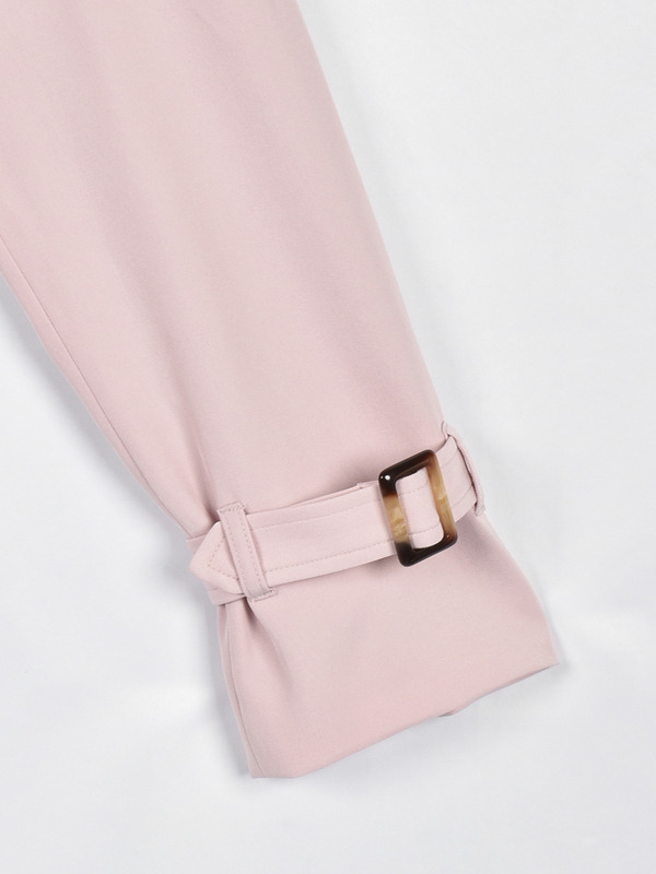 オリジナルロングトレンチ 詳細画像 ピンク 16