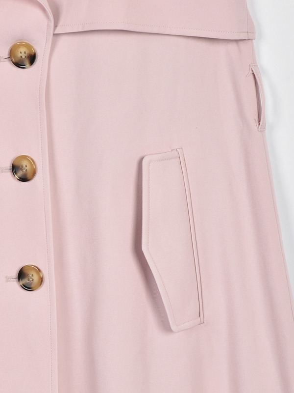 オリジナルロングトレンチ 詳細画像 ピンク 16