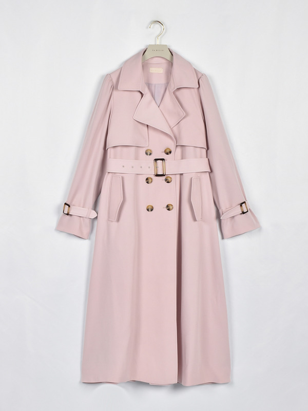 オリジナルロングトレンチ 詳細画像 ピンク 1