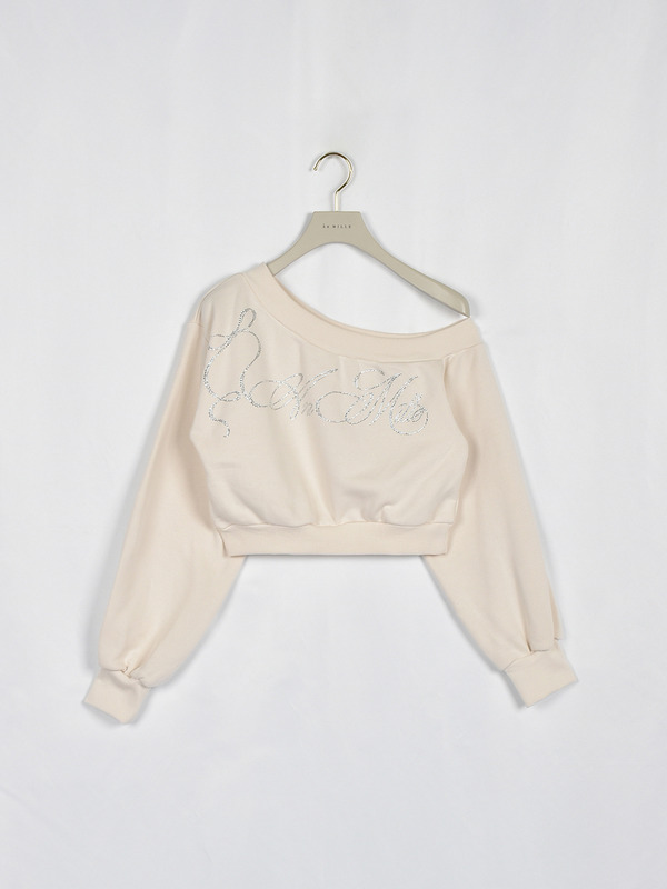 ワンショルロゴスウェット 詳細画像 ブルー 16