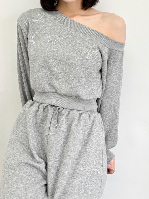 ワンショルロゴスウェット 詳細画像 ブルー 16