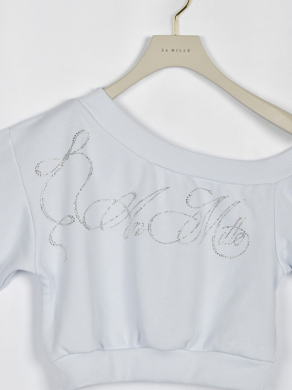 ワンショルロゴスウェット 詳細画像 ブルー 16