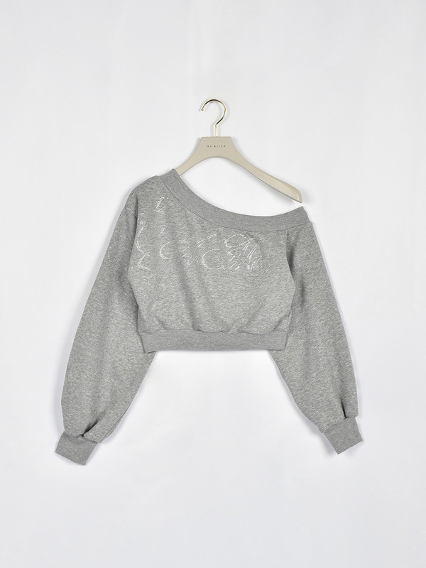 ワンショルロゴスウェット 詳細画像 グレイ 1