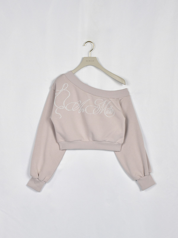 ワンショルロゴスウェット 詳細画像 ピンク 1