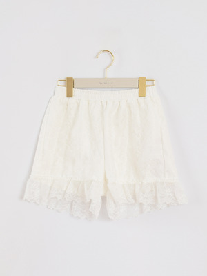 レースフリルショーパン