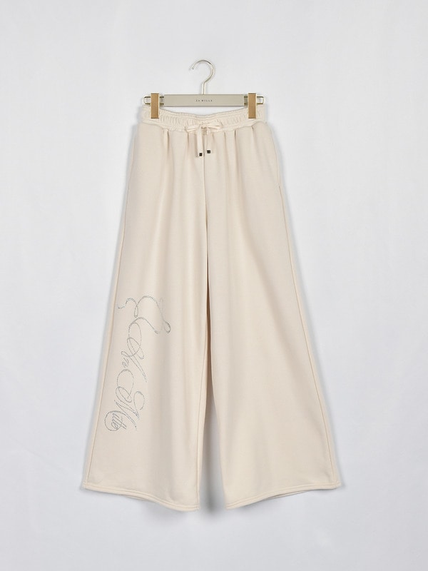 ワイドロゴスウェットパンツ 詳細画像 ブルー 16