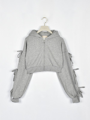 ビジューリボンパーカー