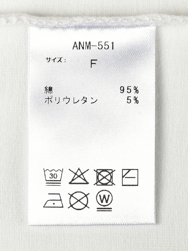 リボンロゴ刺繍Tシャツ 詳細画像 ブラック 16