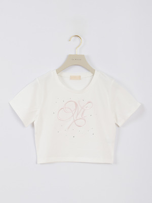ビジューミニTシャツ