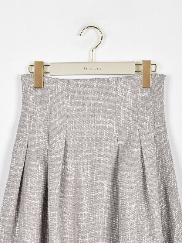 レースアップツイードフレアスカート 詳細画像 ピンク 16