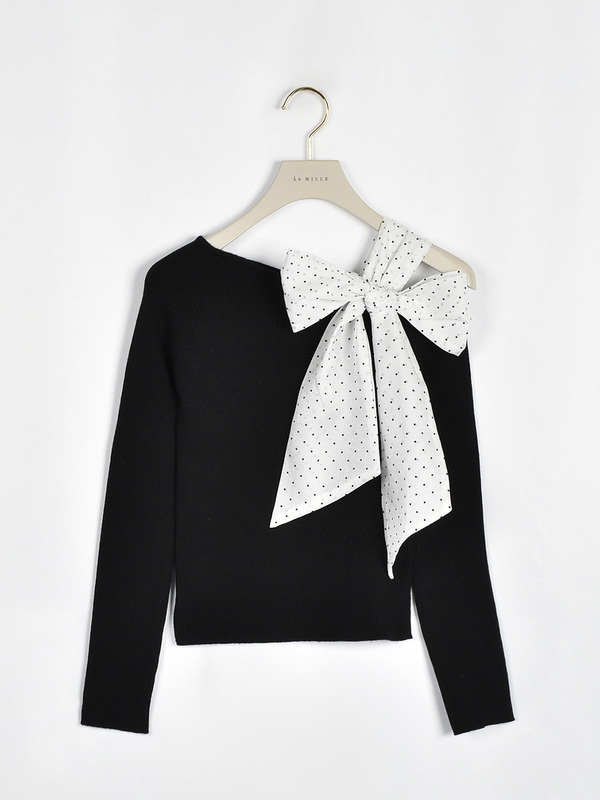 ワンショルリボントップス 詳細画像 ピンク 16