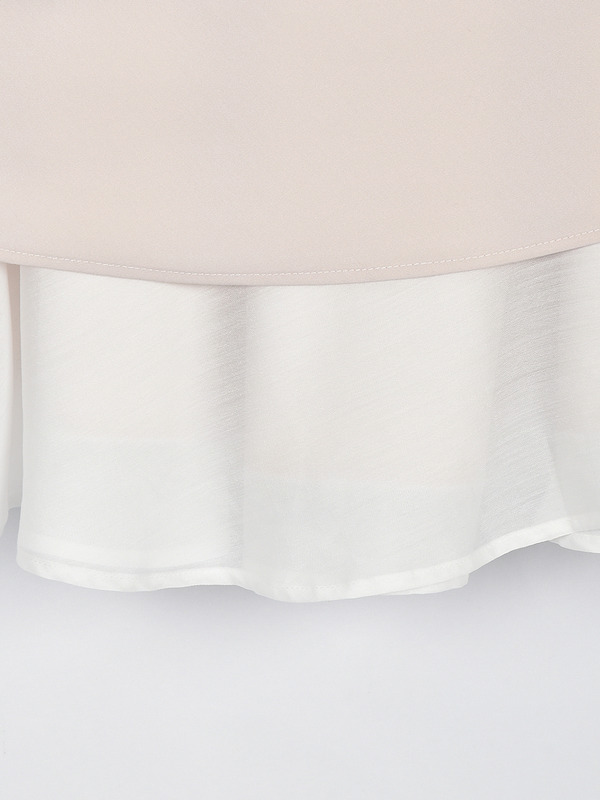 シフォンレイヤードフリルスカート 詳細画像 ピンク 16