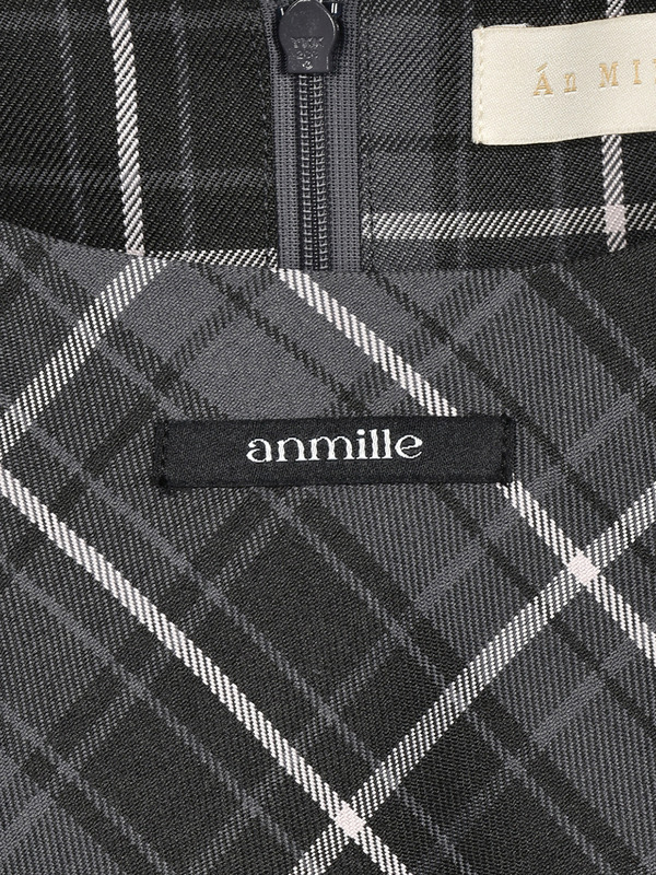 リボンシャツセットワンピース 詳細画像 チェック 16