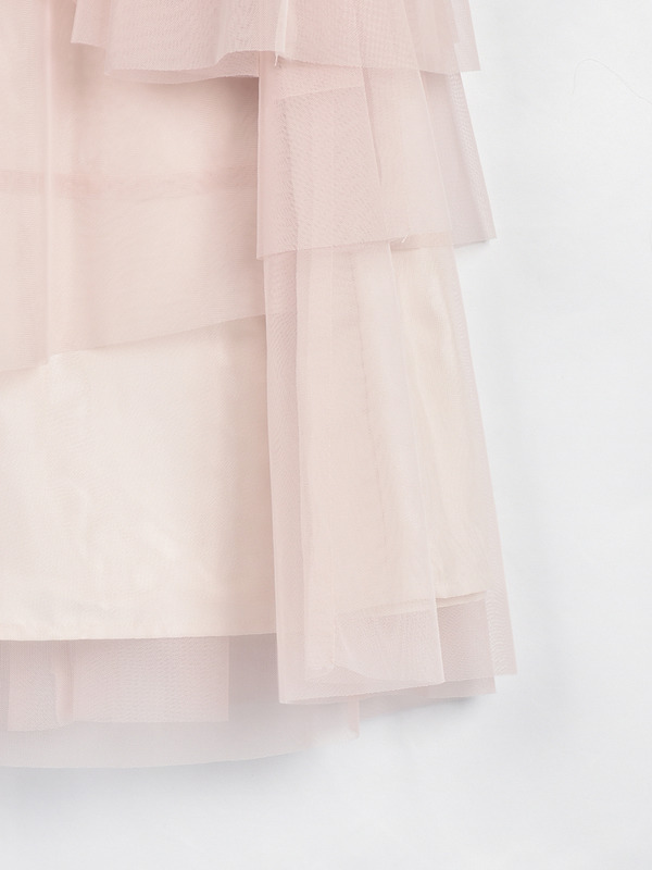 チュールドッキングツイードワンピース 詳細画像 ピンク 16