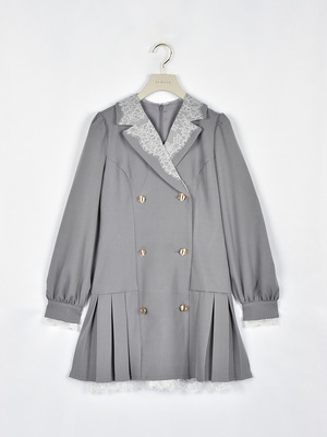 レイヤードレースレディワンピース