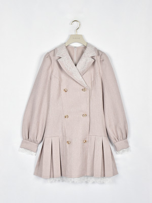 レイヤードレースレディワンピース