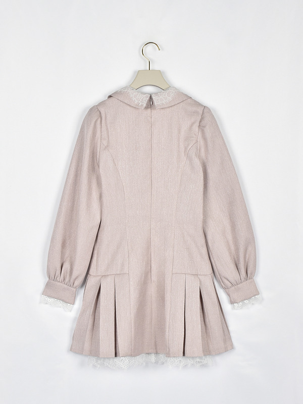 レイヤードレースレディワンピース 詳細画像 ピンク 16