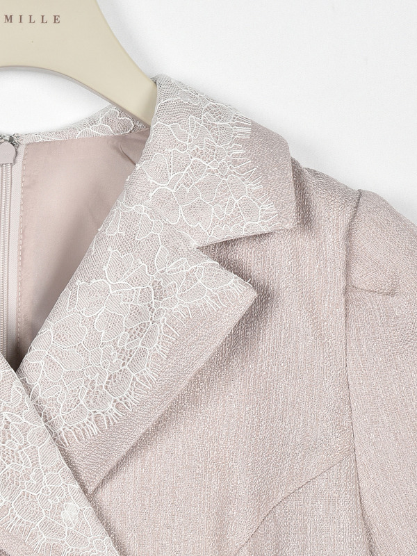 レイヤードレースレディワンピース 詳細画像 ピンク 16