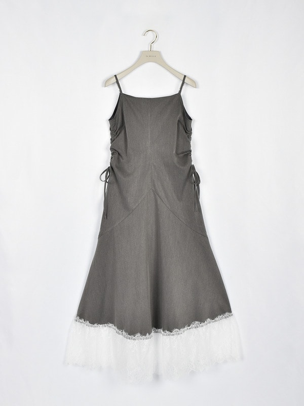 ドロストキャミワンピース 詳細画像 グレイ 1