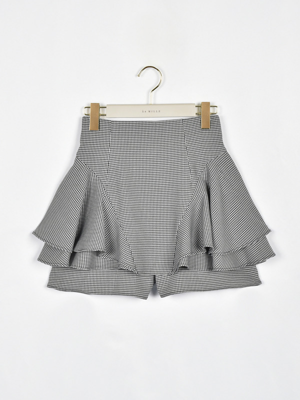 フリルミニスカショーパン 詳細画像 ギンガム 1