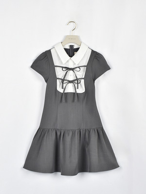 シャツドッキングミニワンピース