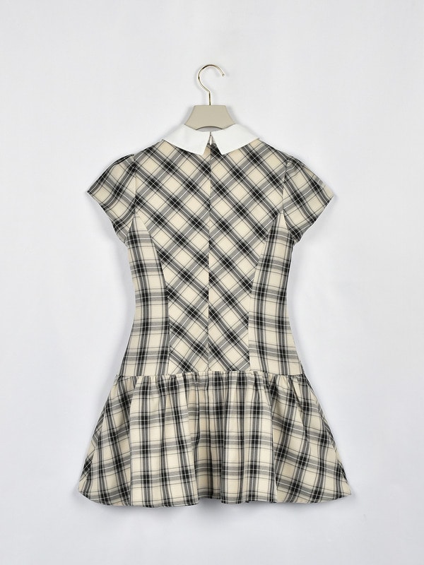 シャツドッキングミニワンピース 詳細画像 チェック 16