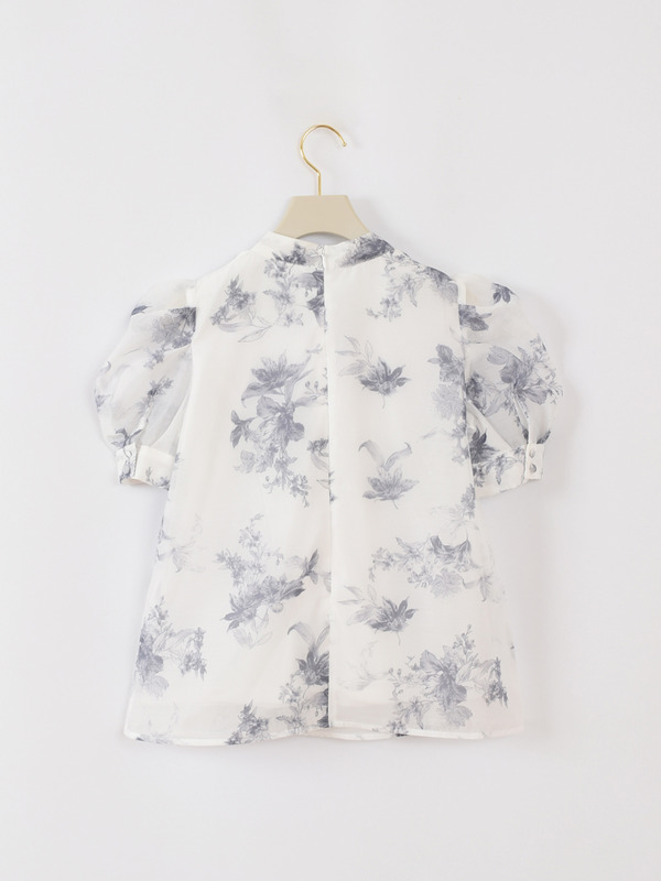 ビッグリボンパフブラウス 詳細画像 ドット 16