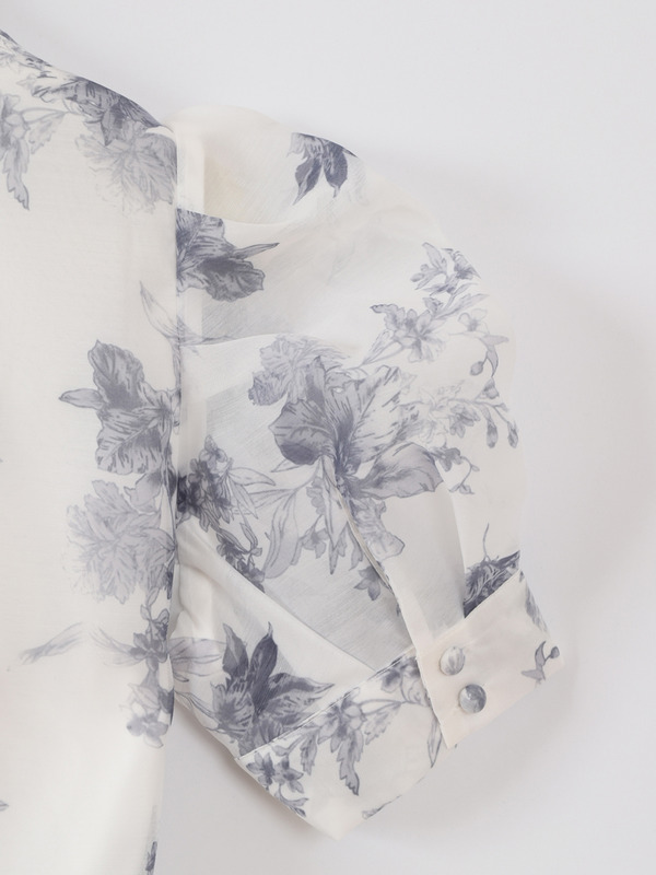 ビッグリボンパフブラウス 詳細画像 ドット 16