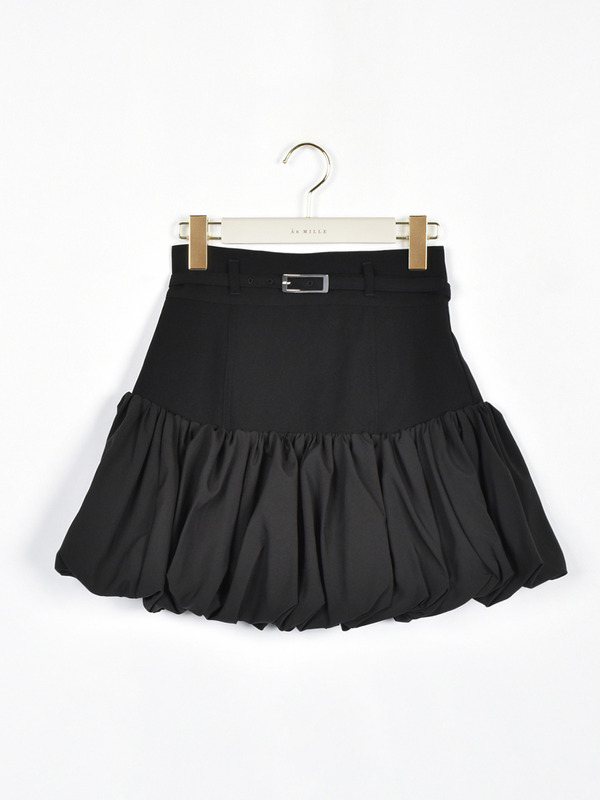 切替バルーンミニスカート 詳細画像 ブラック 1