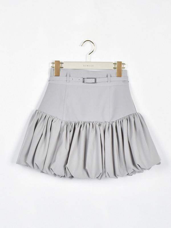 切替バルーンミニスカート 詳細画像 アイスブルー 1