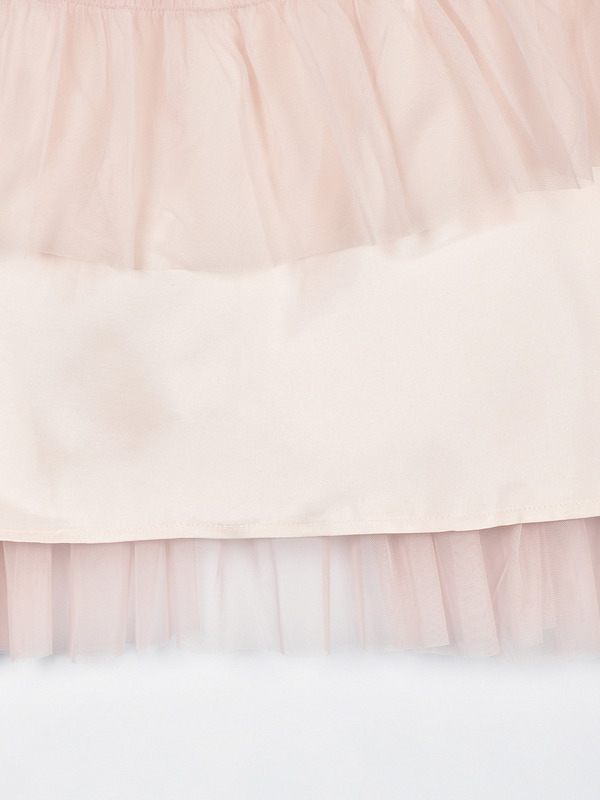 シャーリングチュールスカート 詳細画像 チャコール 16