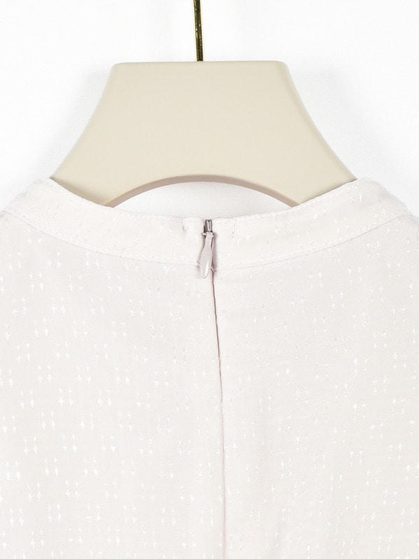 ミニバルーンスリーブシフォンワンピース 詳細画像 アイスグレイ 16