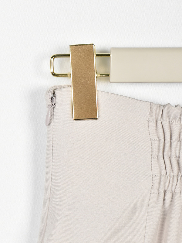 フリルヘムレースデザインスカート 詳細画像 ブラック 16