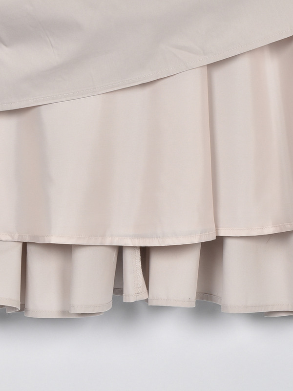 ドッキングトレンチ風ワンピース 詳細画像 チャコール 16