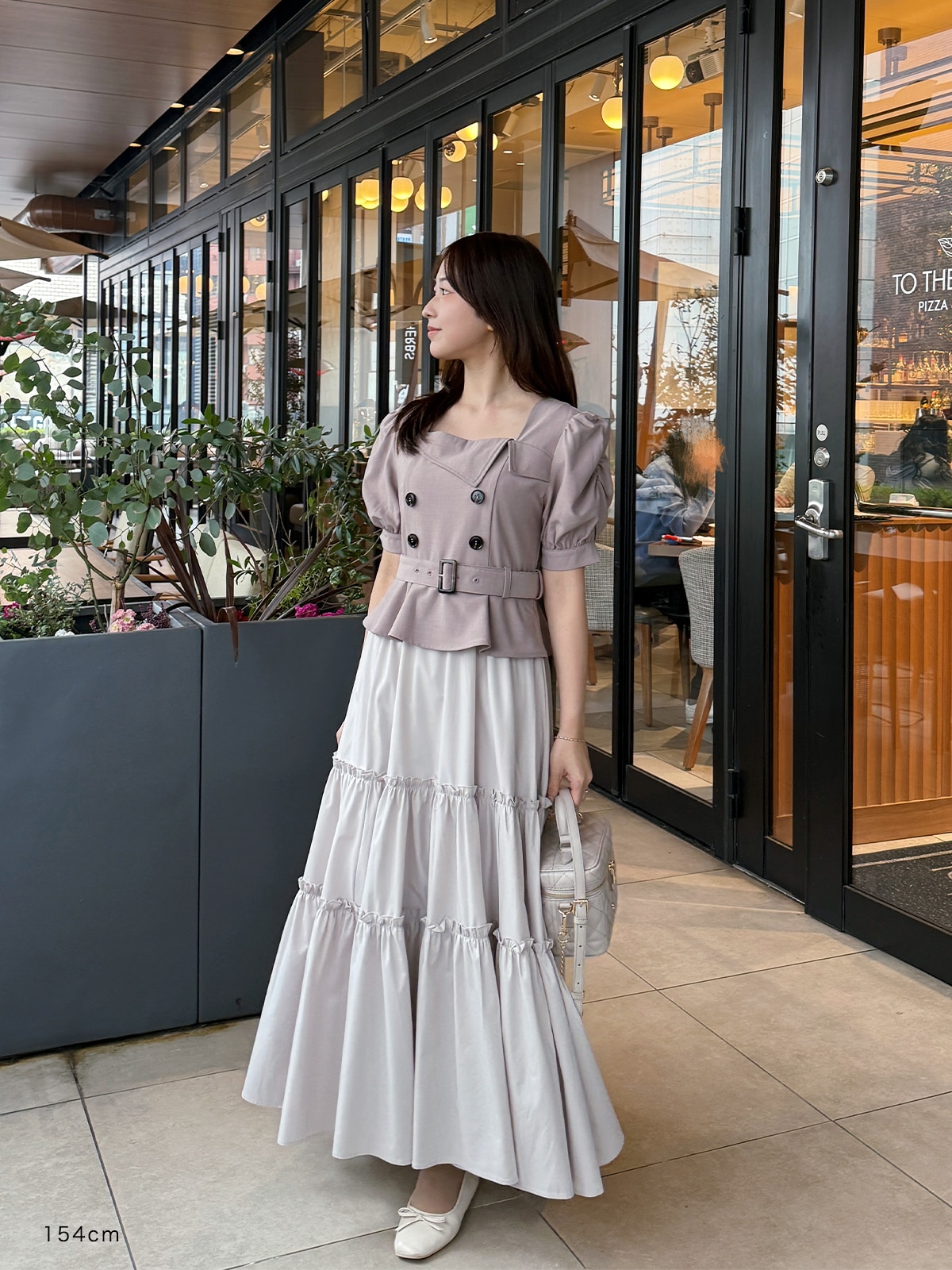 【新品タグ付き】アンミール Anmille ドッキングトレンチ風ワンピース ドッキングトレンチ風ワンピース｜evelyn（エブリン）公式通販サイト