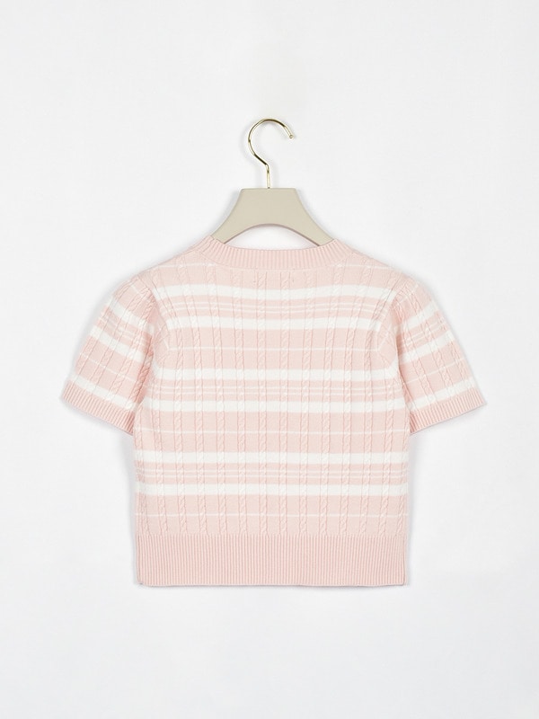 コンパクトワッペンニット 詳細画像 レッドボーダー 16